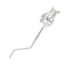 1piece Saxophone Music Holder Clip Portable for Marching Band Silver