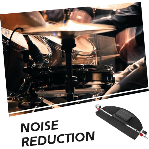 Drum Mute Pad Practice Pad for Quiet Drumming, NonSlip for Beginners, Protects Drums for Drumming Training 1