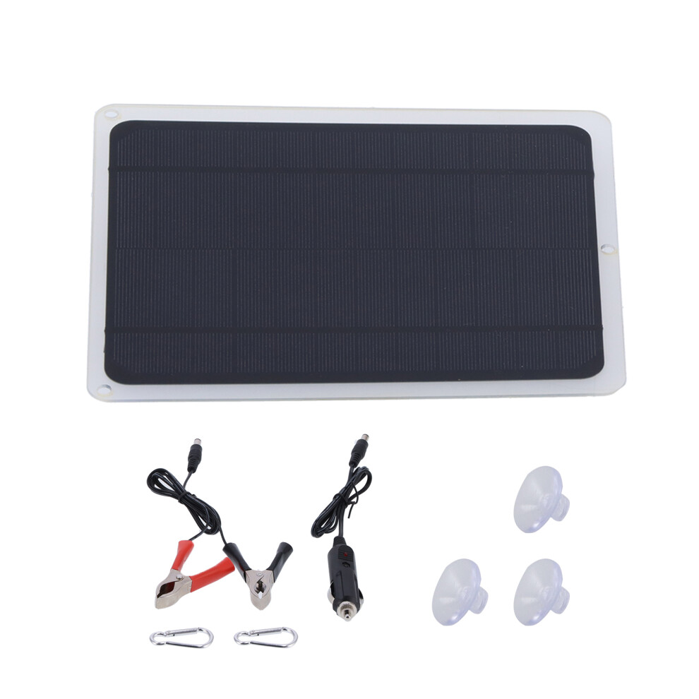 Flexible Lightweight Solar Module, Waterproof Outdoor Solar Panel For Emergency Device Power Source, Monocrystalline Solar Charger With Durable Abs Ma 9454554434384