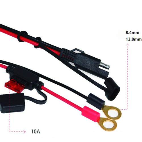 1 Conector Extensión Sae A Anillo Para Cargador 2