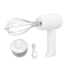 Electric Hand Mixer 3Speed Handheld Electric Whisk For Whipping Eggs And Butter Cream
