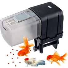Akvarium Auto Feeder: Automatisk fiskefoderautomat med smarte intervalfodringstilstande, egnet til forskellige fiskefodertyper i en klar beholder på