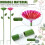Bee and Butterfly Water Dispenser with Flower Design (4pc) 2