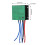 Waterproof Wind Generator Controller, Overcharging Protection with Efficient Heat Dissipation, MPPT Control Method and LED Indicators, Suitable for Fi 8