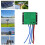 Waterproof Wind Generator Controller, Overcharging Protection with Efficient Heat Dissipation, MPPT Control Method and LED Indicators, Suitable for Fi 4