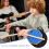 Silent Drum Practice Pad Set for Beginners  Portable 12 Inch Drum Pad with Drumsticks 2