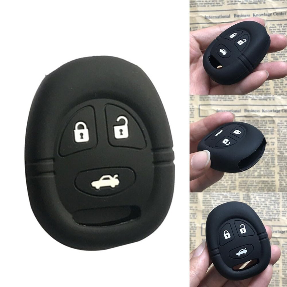 Silicone Remote Case For Saab Key Fob, Scratchresistant, Precise Fit, Compatible With Saab Remotes 9119770268853