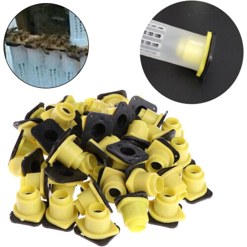 50 x Professional Beekeeper Cages Queen Breeding Cell Protective Breeding Beekeeping Cages 1