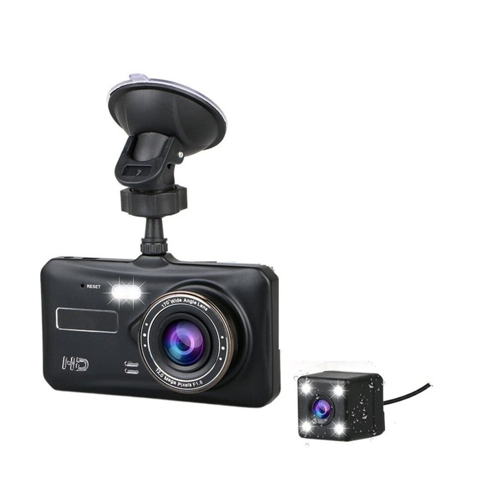 Dash Cam Front And Rear 1080P Dual Lens Car Dvr With Super Night Vision Gsensor 64G 9119770268938