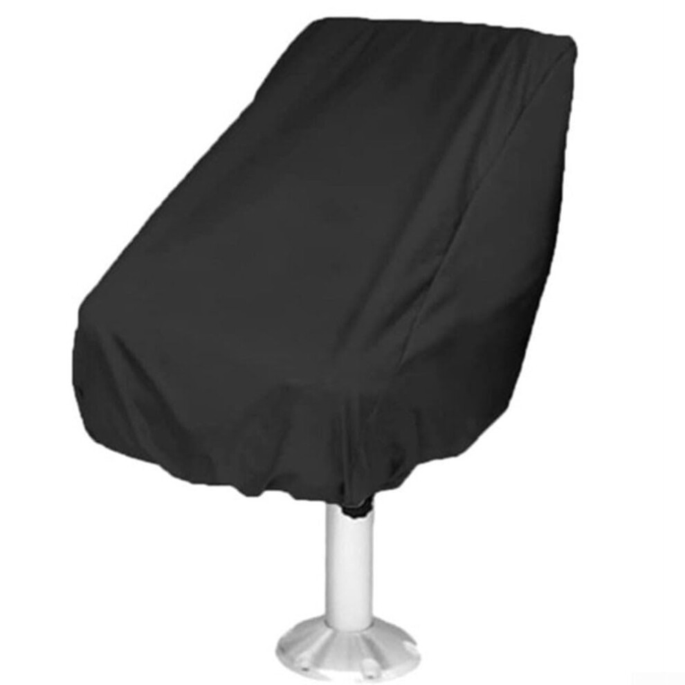 420D Protector Boat Seat Cover Dustproof Uvresistant Oxford Fabric Drawstring Heavyduty For Kayaks And Canoes Black 9001264427399