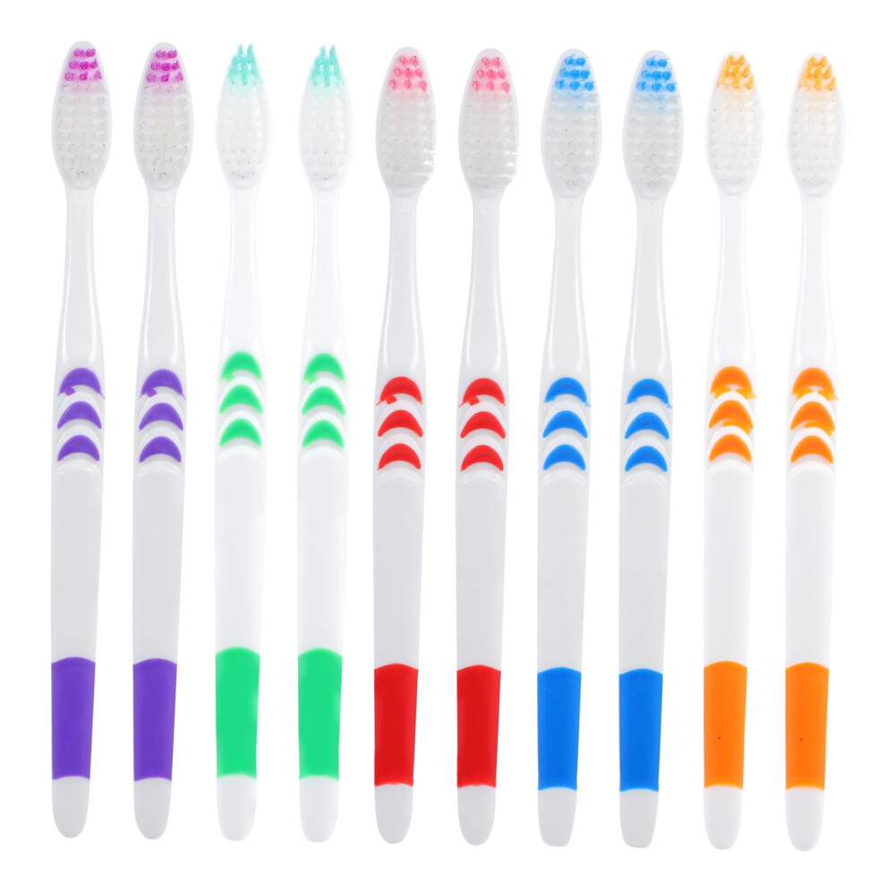 30piece travel toothbrush set, disposable toothbrushes, soft bristles, family size, easy to carry for onthego
