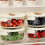 DoubleLayer Drain Basket With Cover Foldable Handle Vegetable And Fruit Washing Salad Spinner Strainer Brown 4