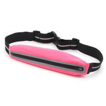 Verstellbarer, elastischer Bund, unsichtbarer Sport-Bodybag für Unisex, reflektierender Logo-Laufgürtel für Outdoor-Fitness, multifunktionales,