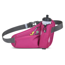 Riñonera con cinturón de hidratación, cómoda bolsa de cintura para aventuras al aire libre, impermeable con bolsillo multifunción.