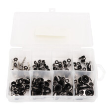 Kit de Reparo de Parafusos para Motocicletas, Presilhas e Parafusos Universais em Aço Inoxidável e Cerâmica Compatíveis com a Maioria das