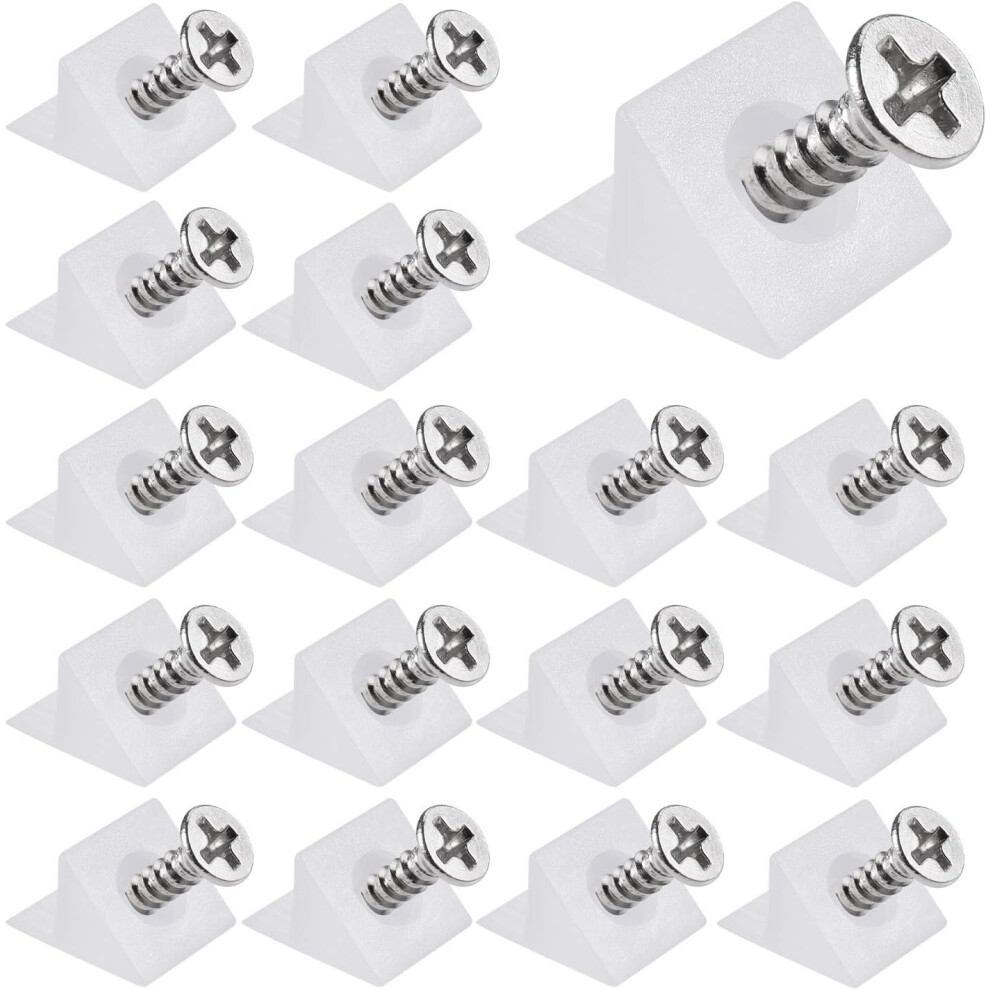 Angle Code Bracket, Fastener 45 For Drawer Bottom Support, Plastic Repair Fixing Tools With High-Grade Material, Easy Installation Wedges For 9554910886304