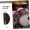 Bass Drum Pad, Quiet Drum Practice Pad, Drum Mute Pad for Drum Exercises, Drum Pad Replacement, Drum Pads, Exercise Drum Kit. 4