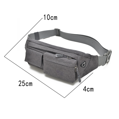 Τσάντα μέσης Crossbody, μεγάλης χωρητικότητας με ρυθμιζόμενο ιμάντα για αθλήματα, 1