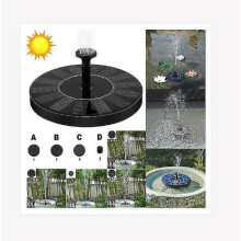 Pompa dell'acqua solare senza spazzole, design ecologico con elementi Hall a bassa potenza, per giardini, acquari e sistemi idroponici.