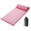 Spike Mat Meditation  Massage Mat Set with Cushion  Red 1