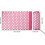 Spike Mat Meditation  Massage Mat Set with Cushion  Red 5