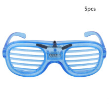 Party-Essentials, wiederverwendbare Leuchtbrille mit 3 verschiedenen Betriebsmodi, leichte und modische LED-Sonnenbrille für Discos, Tanzhallen und