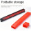 Car Triangle Reflective Tripod Emergency Warning Stop Sign 3Piece Red Foldable Set 3