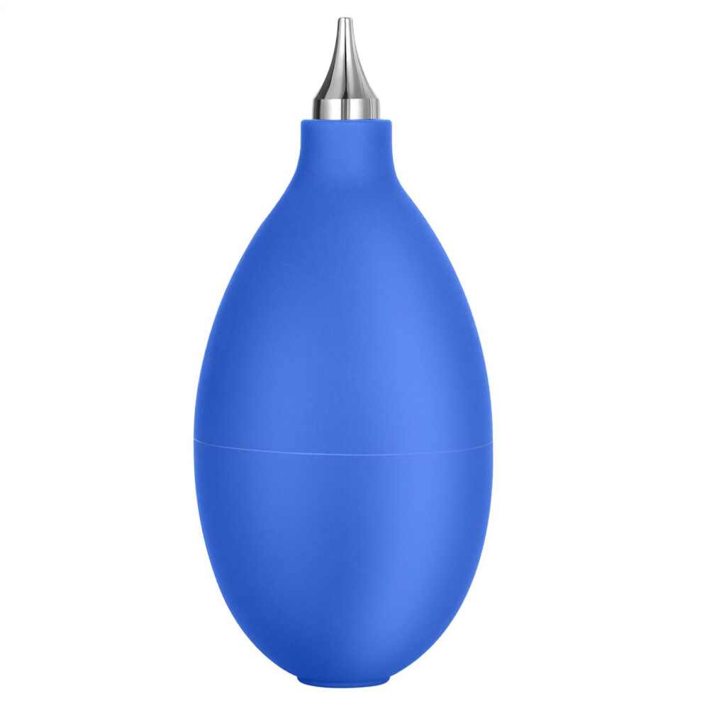Rubber Air Duster Manual Pump Cleaner With Soft Nozzle For Eyepieces And Cameras Guitars Filters Electronics Blue 9119770271242