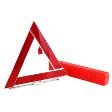 2pcs Foldable Reflective Safety Warning Triangle Visibility Roadside Emergency Sign for Car