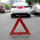 2pcs Foldable Reflective Safety Warning Triangle  Visibility Roadside Emergency Sign for Car 2