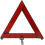 2pcs Foldable Reflective Safety Warning Triangle  Visibility Roadside Emergency Sign for Car 3