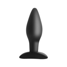 Plug anal en silicone - Sinful Pleasures - Moyen - Noir - 5x9x7 cm - Résistant à l'eau - Silicone - Pour femme