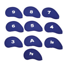 Nummer Neopren-Golfeisen-Hüllen-Set, 10-teilig,