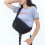 Τσάντα μέσης crossbody, ρυθμιζόμενη τσάντα μέσης Zorfin για γυναίκες άνδρες με 5 τσέπες 3