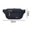 Τσάντα μέσης crossbody, ρυθμιζόμενη τσάντα μέσης Zorfin για γυναίκες άνδρες με 5 τσέπες 2