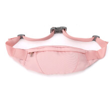 Riñonera rosa, espaciosa riñonera organizada para mujeres y hombres, lo suficientemente grande para llevar todos los artículos esenciales,
