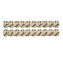 Dobbelstenenset met afgeronde hoeken voor bordspellen, zeszijdige dobbelstenen, pokerdobbelstenenset, acryl dobbelstenen, spelaccessoires,
