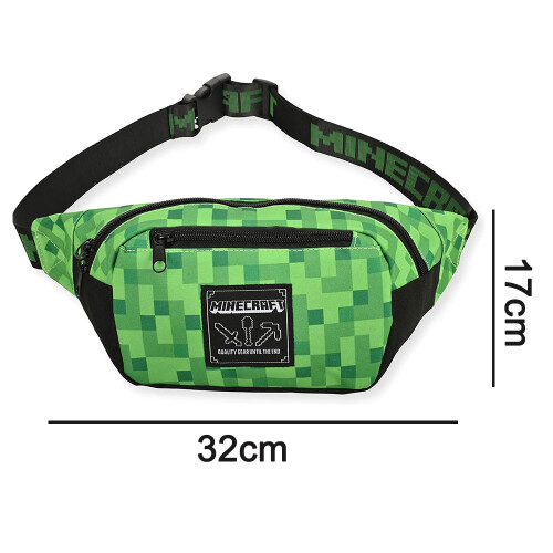 Τσάντα ζώνης crossbody για γυναίκες και άνδρες, ευέλικτο αδιάβροχο σακίδιο μέσης με 1
