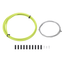 Juego de cables de freno para bicicleta con carcasa de acero galvanizado, cable interior estándar, carcasa de freno de acero inoxidable resistente