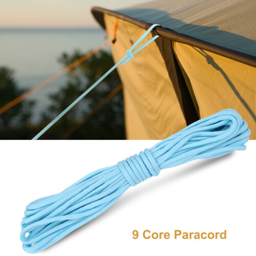 Diy Crafts Paracord, φωτεινό καλώδιο αλεξίπτωτου για εξωτερική χρήση και ετοιμότητα