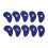 Nummer Neopren-Golfeisen-Hüllen-Set, 10-teilig, 7