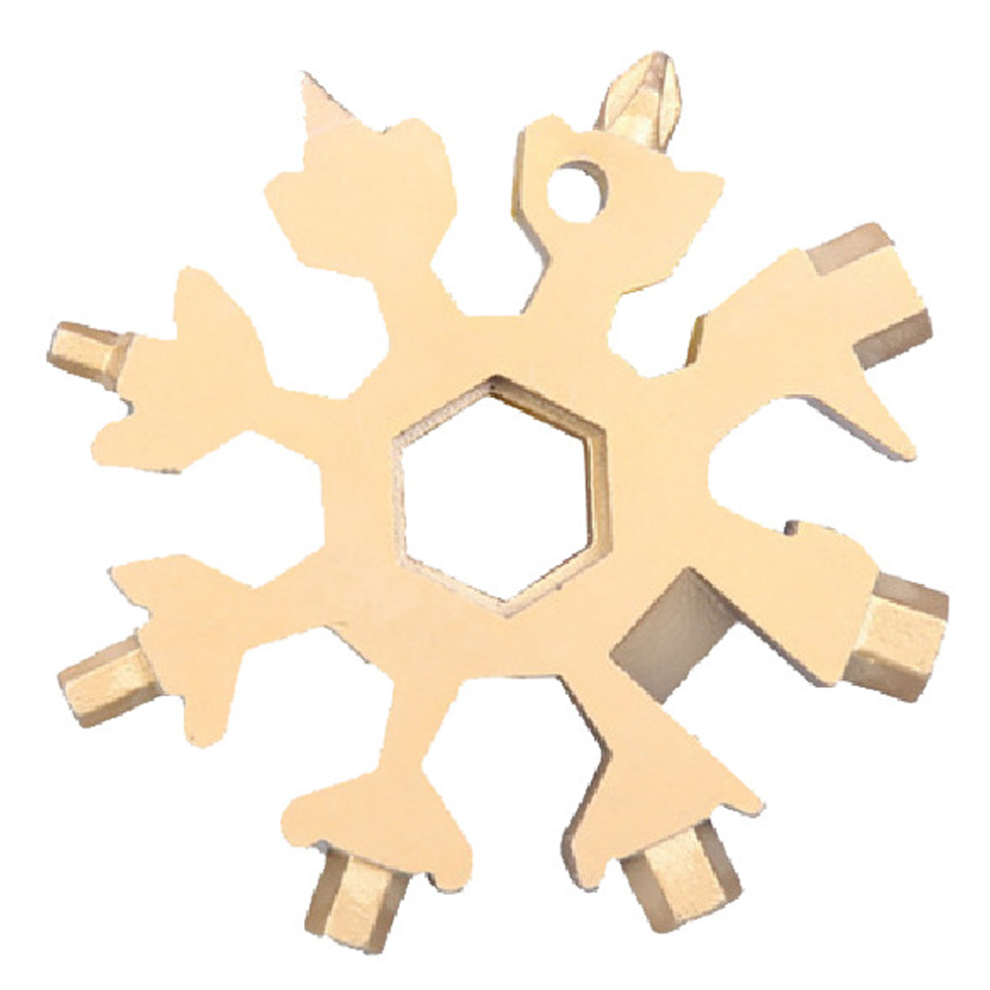 Unique Gifts For Men: Snowflake Multitool, Durable And Corrosion-Resistant Stainless Steel, Pocket Size Innovation For On-The-Go Convenience 9454554447032