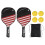 2-teiliges Pickleball-Schlägerset aus 1