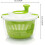 Vegetable Salad Spinner Dehydrator Washer Dryer Clean Serving Bowl Multi Function Kitchen Tool 4