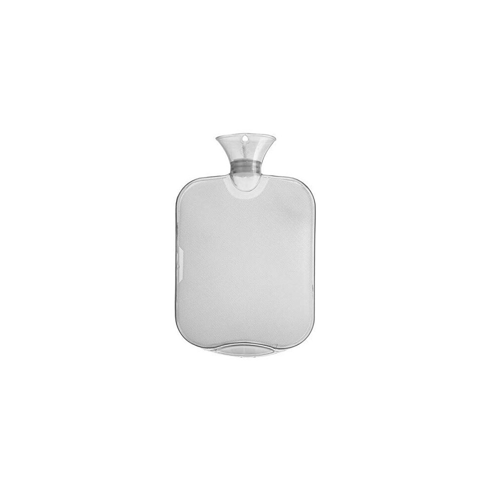 2L hot water bag â clear water filling, winterproof, durable density pouch, hand warmer with thick bottle pocket