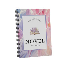 Daily Writing Novel Planner for Authors Novel Planner Workbook A5 Fiction Program