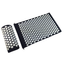 Acupressure Mat and Pillow Massage Mat Set for Sciatica, Back, Neck, Headaches and Pressure Points Pain Relief
