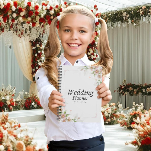 Wedding Planner, Bridal Planner Book,  Sections, Beautiful Layout 2