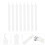 8 Pcs Station Display Strip Hanger Holder Hanging 10