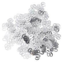 1200 Pcs Número 60 Sprinkle Confetti Decoração Aniversário